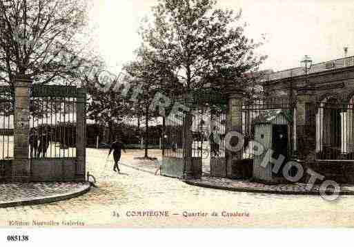 Ville de COMPIEGNE, carte postale ancienne