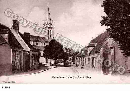 Ville de DAMPIERREENBURLY, carte postale ancienne