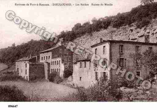 Ville de DIEULOUARD, carte postale ancienne