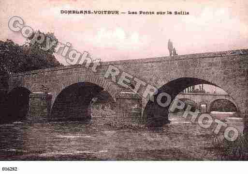 Ville de DOMBLANS, carte postale ancienne