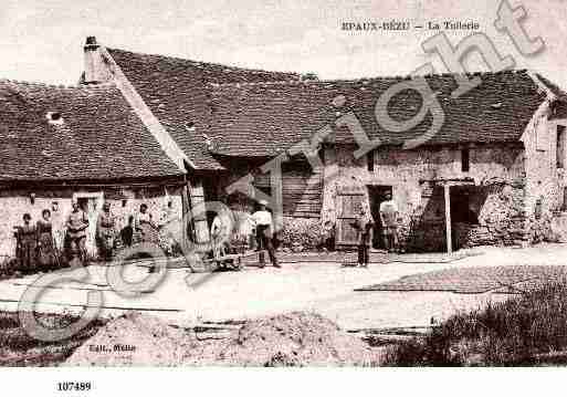 Ville de EPAUXBEZU, carte postale ancienne