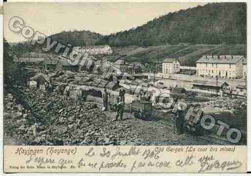 Ville de HAYANGE, carte postale ancienne