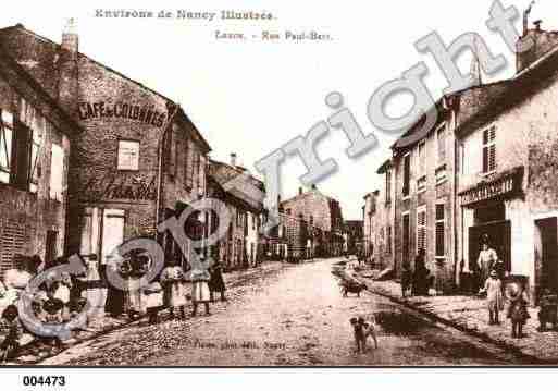 Ville de LAXOU, carte postale ancienne