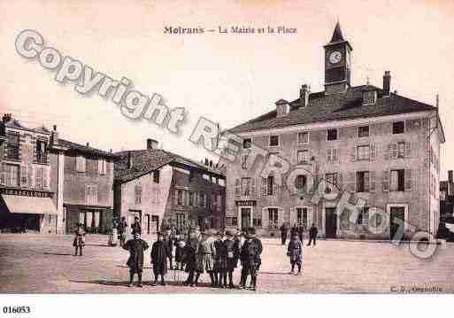 Ville de MOIRANS, carte postale ancienne