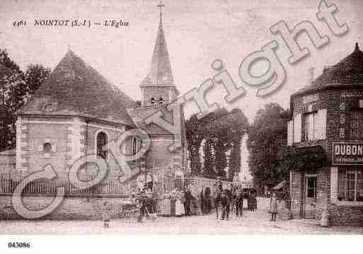 Ville de NOINTOT, carte postale ancienne