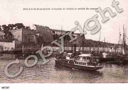 Ville de PALAIS(LE), carte postale ancienne