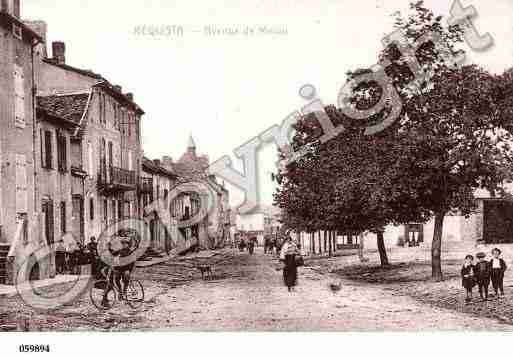 Ville de REQUISTA, carte postale ancienne