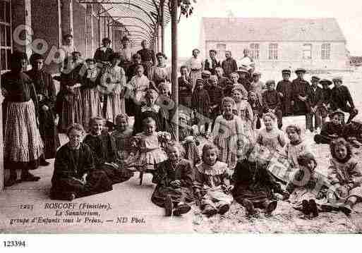 Ville de ROSCOFF, carte postale ancienne