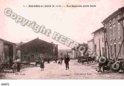 Ville de ROSIERESENHAYE, carte postale ancienne