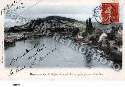 Ville de ROUEN, carte postale ancienne