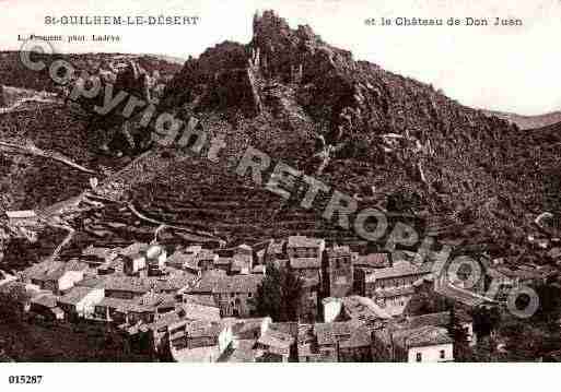 Ville de SAINTGUILHEMLEDESERT, carte postale ancienne