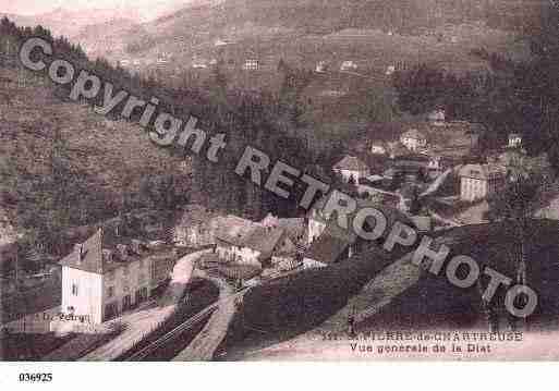 Ville de SAINTPIERREDECHARTREUSE, carte postale ancienne