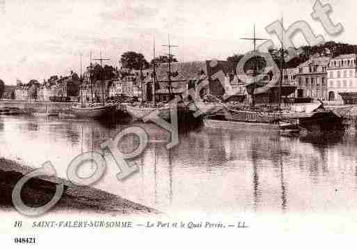 Ville de SAINTVALERYSURSOMME, carte postale ancienne