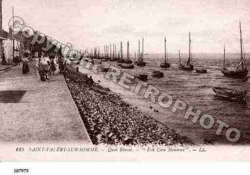 Ville de SAINTVALERYSURSOMME, carte postale ancienne