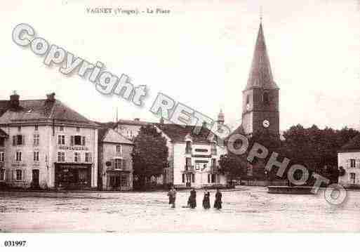 Ville de VAGNEY, carte postale ancienne