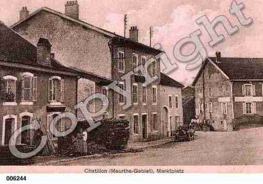 Ville de VALETCHATILLON, carte postale ancienne