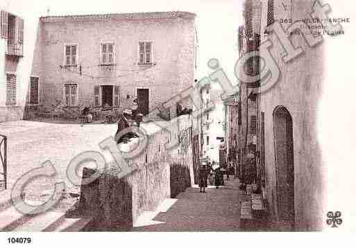 Ville de VILLEFRANCHESURMER, carte postale ancienne