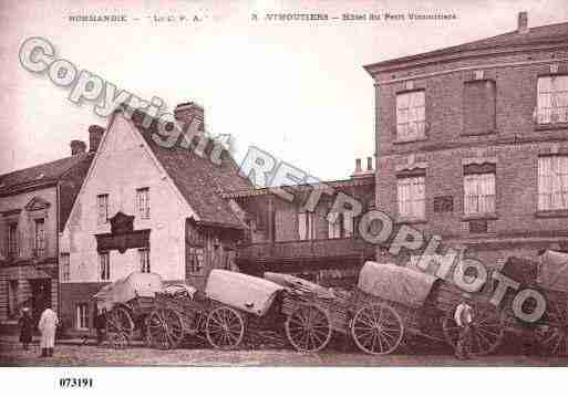 Ville de VIMOUTIERS, carte postale ancienne