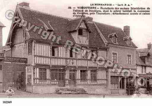 Ville de VIMOUTIERS, carte postale ancienne