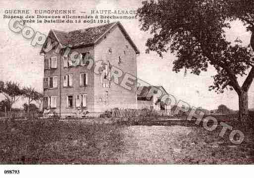 Ville de BRECHAUMONT, carte postale ancienne Ville de BRECHAUMONT, carte postale ancienne