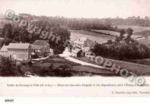 Ville de CERNAYLAVILLE, carte postale ancienne