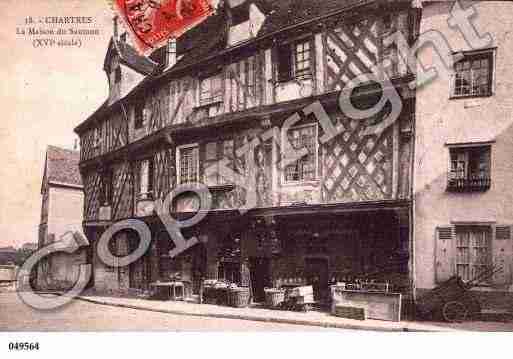 Ville de CHARTRES, carte postale ancienne