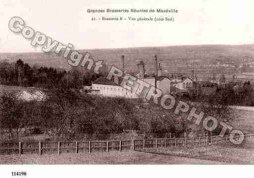 Ville de MAXEVILLE, carte postale ancienne