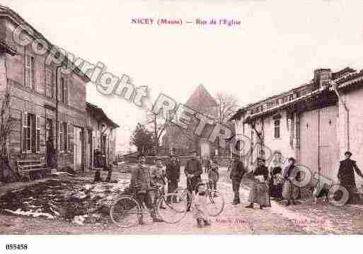 Ville de NICEYSURAIRE, carte postale ancienne