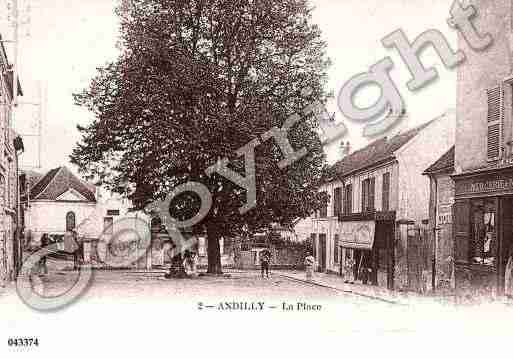 Ville de ANDILLY, carte postale ancienne