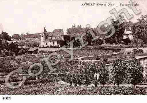 Ville de ANDILLY, carte postale ancienne