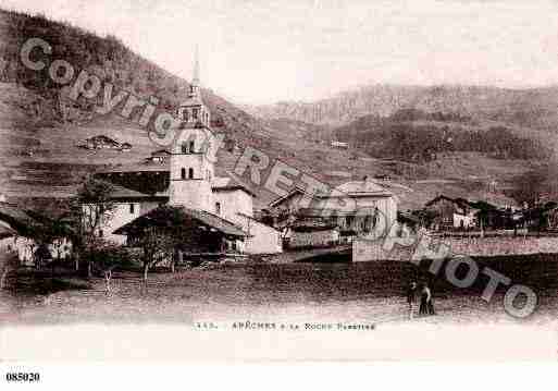 Ville de ARECHES, carte postale ancienne