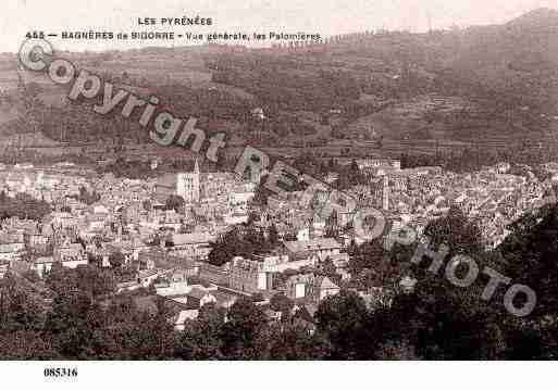 Ville de BAGNERESDEBIGORRE, carte postale ancienne