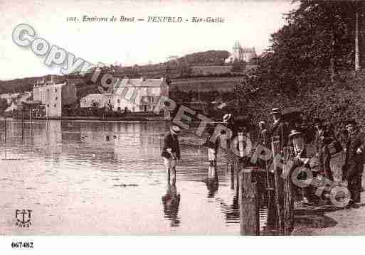 Ville de BREST, carte postale ancienne