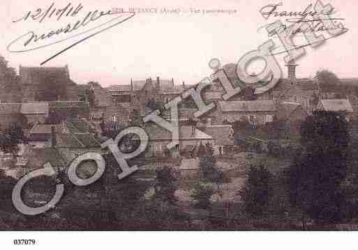 Ville de BUZANCY, carte postale ancienne