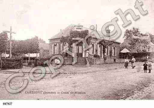 Ville de CARTIGNY, carte postale ancienne