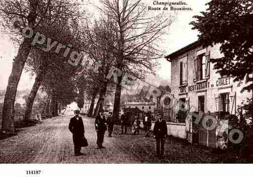 Ville de CHAMPIGNEULLES, carte postale ancienne