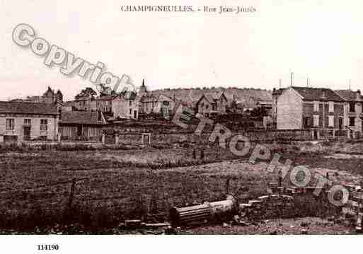 Ville de CHAMPIGNEULLES, carte postale ancienne