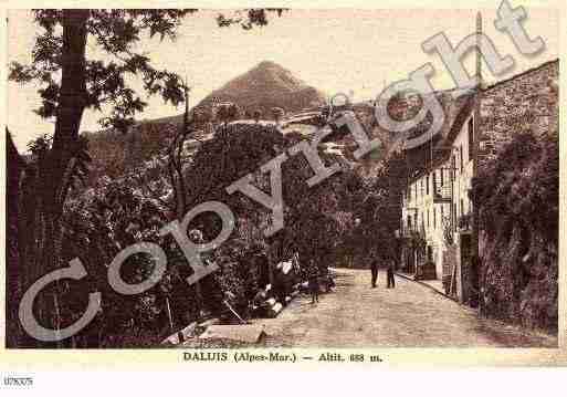 Ville de DALUIS, carte postale ancienne