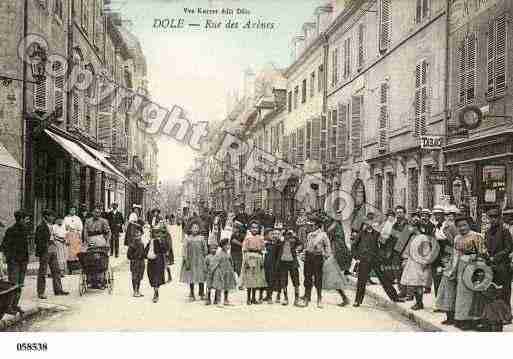 Ville de DOLE, carte postale ancienne