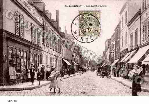 Ville de EPERNAY, carte postale ancienne