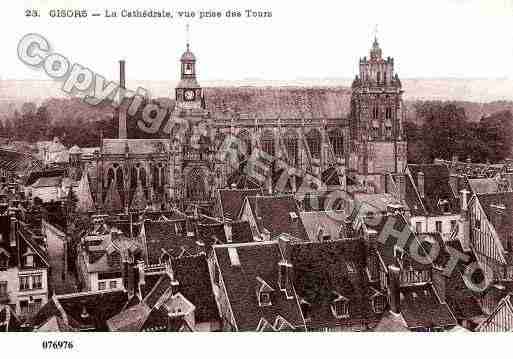 Ville de GISORS, carte postale ancienne