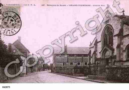 Ville de GRANDCOURONNE, carte postale ancienne