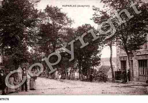 Ville de HUPARLAC, carte postale ancienne