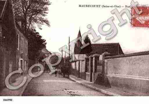 Ville de MAURECOURT, carte postale ancienne