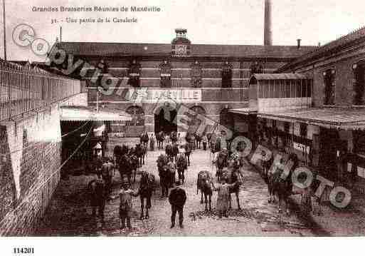 Ville de MAXEVILLE, carte postale ancienne