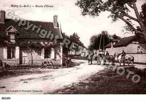 Ville de MOISY, carte postale ancienne