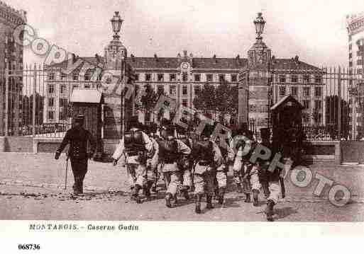 Ville de MONTARGIS, carte postale ancienne