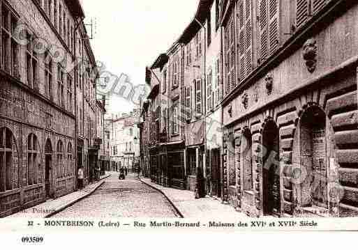 Ville de MONTBRISON, carte postale ancienne