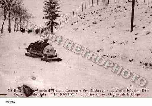 Ville de MOREZ, carte postale ancienne