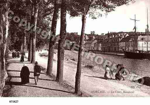 Ville de MORLAIX, carte postale ancienne